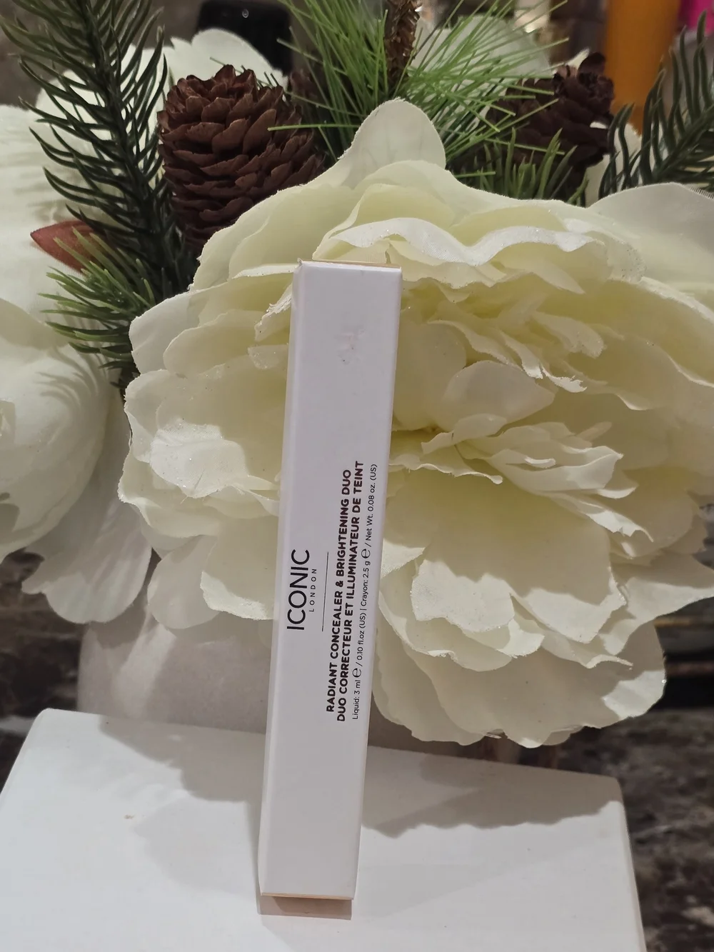 ICONIC London Radiant Concealer & Brightening Duo In Golden Deep NIB